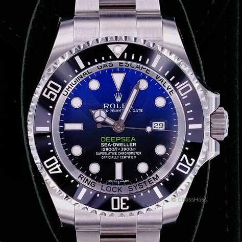 rolex sea dweller deepsea d blue replica|rolex deepsea dweller for sale.